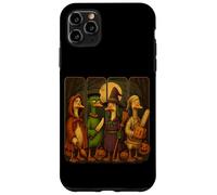 Halloween Duck Quartet Autumn Gathering Funny Goose Case for iPhone 11 Pro Max
