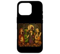 Halloween Duck Quartet Autumn Gathering Funny Goose Case for iPhone 16 Pro
