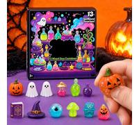 Halloween Dumpling Squishy Advent Calendar 13 Days Stress Relief Set，B