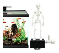 Halloween Dynamic Skeleton Fish Tank Ornament Funny Dynamic Halloween