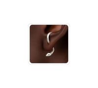 Halloween Earring Accessorie Snake Earrings for Women Goth Gothic Earrings Emo Garage Medusa Costume Front Back Snake Dangle Earring Jewelry, M, Zinc, metal