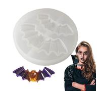 Halloween Earring Mold - Pumpkin Bat Ghost Owl Dangle Earring Mould,Silicone Jewelry Pendant Keychain Mold, Epoxy Resin Casting Moulds, Craft Decor Resin Accessories