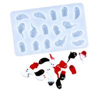 Halloween Earring Resin Moulds, Halloween Earring Moulds, Silicone Moulds, Jewellery Mould - Resin Moulds, Epoxy Mould, Ghost Keychain Mould, 16 Grids, Jewellery Making, Resin Accessories