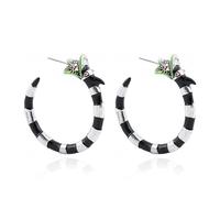 Halloween Earrings for Women Gothic Jewelry Goth Snake Earrings Horror Skull Skeleton Dangle Earring Halloween Party Cosplay Jewelry Accessories Costume Merch, Zinc, No Gemstone