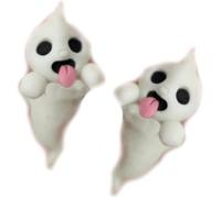 Halloween Earrings for Women Spooky Ghost Earrings Studs Bat Earings Accessories Matching Ghostface Costume Hocus Pocus Party Favors as Cute Halloween Gifts Basket Stuffers Christmas Jewelry