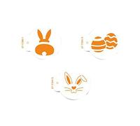 Halloween-Easter-Rabbit Stencils Template Stencil Easter-Rabbit Pattern Templates Reusable Stencils Sign Easter-Eggs