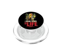 Halloween Electrician I Bring Things To Life Gift PopSockets PopGrip for MagSafe