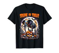 Halloween Elephant Skull Skeleton Trunk or Treat T-Shirt