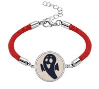 Halloween Emaciated Little Devil Lucky Red String Bracelet Rope Bracelet Handmade