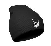 Halloween Embroidered Skeleton Hands Hats for Men Women Cool Skull Finger Baseball Caps Unisex, Skeleton-1, One Size