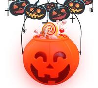 Halloween Embroidery Kit | Halloween Knitting Patterns | Skeleton Witch Hat Bat Embroidery Kit | Creative Hand Embroidery Kit, Funny Halloween Accessories Decorations for Festival Holiday Home