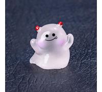 Halloween Enchanting Desktop Ornament Glow in The Dark Mini Halloween Figurines DIY Decorative Accessories Mystery Bag Tabletop Ornaments Perfect for Home & Adults (F, 2. 5cm)