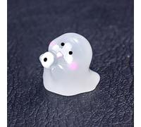 Halloween Enchanting Desktop Ornament Glow in The Dark Mini Halloween Figurines DIY Decorative Accessories Mystery Bag Tabletop Ornaments Perfect for Home & Adults (B, 2. 5cm)