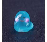 Halloween Enchanting Desktop Ornament Glow in The Dark Mini Halloween Figurines DIY Decorative Accessories Mystery Bag Tabletop Ornaments Perfect for Home & Adults (E, 2. 5cm)