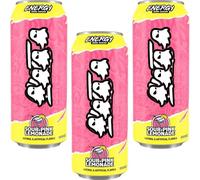 Halloween Energy Sour Pink Lemonade Energy Drink 500ml - Zero Sugar, Refreshing Pink Lemonade Flavour | Boost Your Energy & Stay Hydrated - Gst (3 x Can)