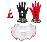 Halloween Evil Harlequin Accessory Set