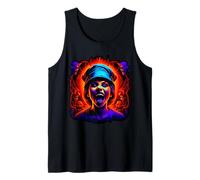 Halloween Evil Nurse Frighteningly Vibrant Trick Or Treat Tank Top