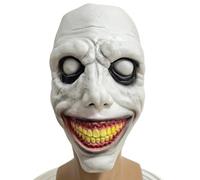 Halloween Exorcist Mask, Latex Creepy Face Headpiece for Party Cosplay | Flexible Latex Construction, Realistic Textured Surface, Party Cosplay Events