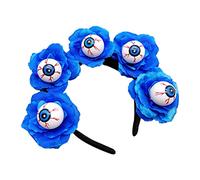 Halloween Eye Flower Hair Hoop for Birthday Theme Party Holiday Halloween for Parade Cosplay Party