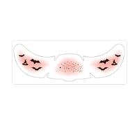 Halloween Eye Stickers - Creepy Eye Stickers - Spooky Adhesive Bat Pumpkin Handprint Decals for Halloween Kids Women Party Carnival Festival