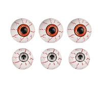 Halloween Eyeball Decorations - Halloween Eyeballs Scary Terror Props, Resin Horror Props Trick or Treat Party Favor for Tabletop Cabinets Desk Desktop Flower Pot Table