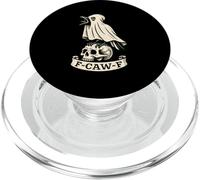 Halloween F Caw F Crow F-Caw-F Black Bird FcawF Women Men PopSockets PopGrip for MagSafe