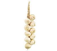 Halloween Fabric Realistic Garlic Vegetable Skewers Farmhouse Hotel Halloween Decoration To Exorcise The Garden Decoration Skewers (Grey, One Size)