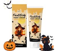 Halloween Face & Body Paint, Waterproof Face Paint Palette for Halloween Makeup, Face Painting Cream Set for Halloween Face Painting & Body Art, Halloween Face Makeup, Perfect for Many Occasions