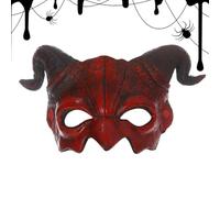Halloween Face Cover Adjustable Horror Halloween Cosplay Accessories
