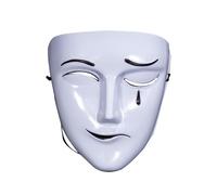 Halloween Face Cover, Masquerade for Men, Funny Grief and Laughter , Creative Sad and Happy Blanket, Full Coverage for Costume Events.
