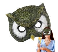 Halloween Face Covers for Adults, Owl Cos Face Cover - Animal Pattern Holiday Owl Masque, Creative Halloween Cosplay Props for Children Adults This Product Suitable