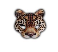 Halloween Face Mask - Animal, The Purge, Scream - Washable Leopard Cover for Party, Masquerade, Cosplay