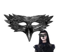 Halloween Face Masque - Easy-To-Wear, Role Playing Masque, Cosplay Costume Parties | Party Carnival Events For Costume Parties, Carnivals, Masquerades