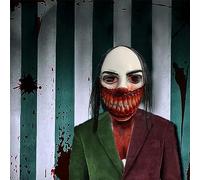 Halloween Face Scaring People Funny House Dressing Up Props Headgear Halloween Costumes Funny(Black1,One Size)