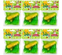 Halloween Factory Nose 120g - Strawberry Flavoured Gummy Sweet - Disgustingly Fun Spooky Treat for Kids & Parties - Crcd (6 x Pack)