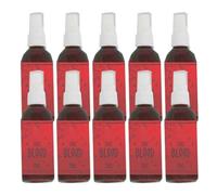 Halloween Fake Blood Spray 70ml | Realistic Red Spray for Special Effects, Scary Makeup, Haunted House Decor & Cosplay | Easy Spray Bottle for Parties, Stage, Festivals & Horror Props (Pack of 10)