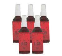 Halloween Fake Blood Spray 70ml | Realistic Red Spray for Special Effects, Scary Makeup, Haunted House Decor & Cosplay | Easy Spray Bottle for Parties, Stage, Festivals & Horror Props (Pack of 5)