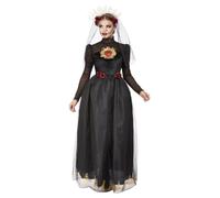 Adult's Men's Women's Day Of The Dead Sacred Heart Bride Groom Couples Costumes