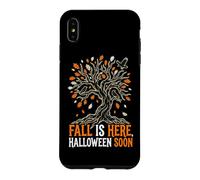 Halloween Fan Fall Is Here Halloween Soon Pumpkin Carving Case for iPhone XS Max