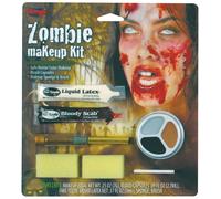 Halloween Fancy Dress Horror Zombie Face Paint Make Up Kit ref 9422ZG New