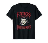 Halloween Fangs for The Memories Vampire Graphic T-Shirt