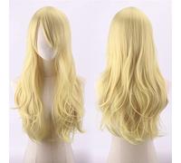 Halloween Fashion Christmas Party Dress Up Wig Cos Anime Wig Universal Multicolor 70Cm Long Curly Hair Micro Curly Hair Cosplay Color:Jf70-18