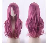 Halloween Fashion Christmas Party Dress Up Wig Cos Anime Wig Universal Multicolor 70Cm Long Curly Hair Micro Curly Cosplay Color:Jf70-24