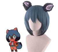 Halloween Fashion Christmas Party Dress Up Wig Cos Wig Animal Generation Bna Kagemori Raccoon Orc Anime Wig