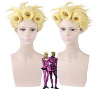 Halloween Fashion Christmas Party Dress Up Wig Cos Wig Jojo's Bizarre Adventure Wind Joruno Jobana
