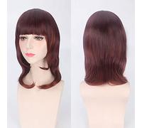 Halloween Fashion Christmas Party Dress Up Wig Cos Wig Lolita Wig Universal Long Curly Straight Short Hair Multi Color:Pl-273 Gradient Brown