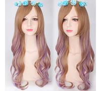 Halloween Fashion Christmas Party Dress Up Wig Cos Wig Lolita Wig Universal Long Curly Straight Short Hair Multi Color:Pl-159