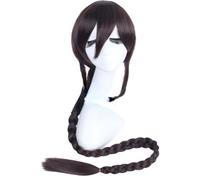 Halloween Fashion Christmas Party Dress Up Wig Cos Wig Vocaloid3 Sword Spring And Autumn-Le Zheng Ling 120Cm Long Braid Anime Wig