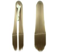 Halloween Fashion Christmas Party Dress Up Wig Cosplay Wig Ancient Costume Universal 120 150Cm Long Straight Hair Anime Color Hair Cos Wig Color:122-30 (150Cm)