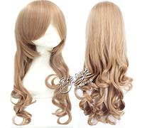 Halloween Fashion Christmas Party Dress Up Wig Cosplay Wig Daily Linen 70Cm Long Curly Hair Variety Anime Wig Color: H088-5 (Main Body)